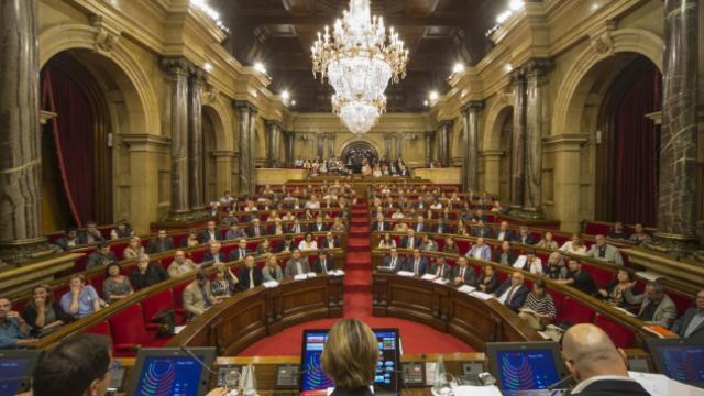 Pleno del Parlament de Cataluña