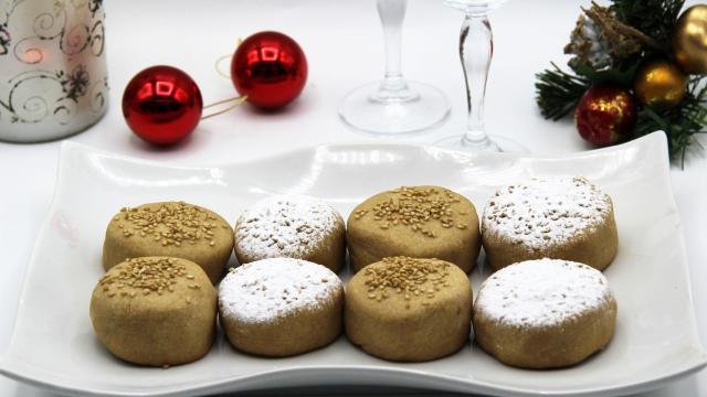 00 POLVORONES DE ACEITE DE OLIVA Y CANELA CON TMX Servir