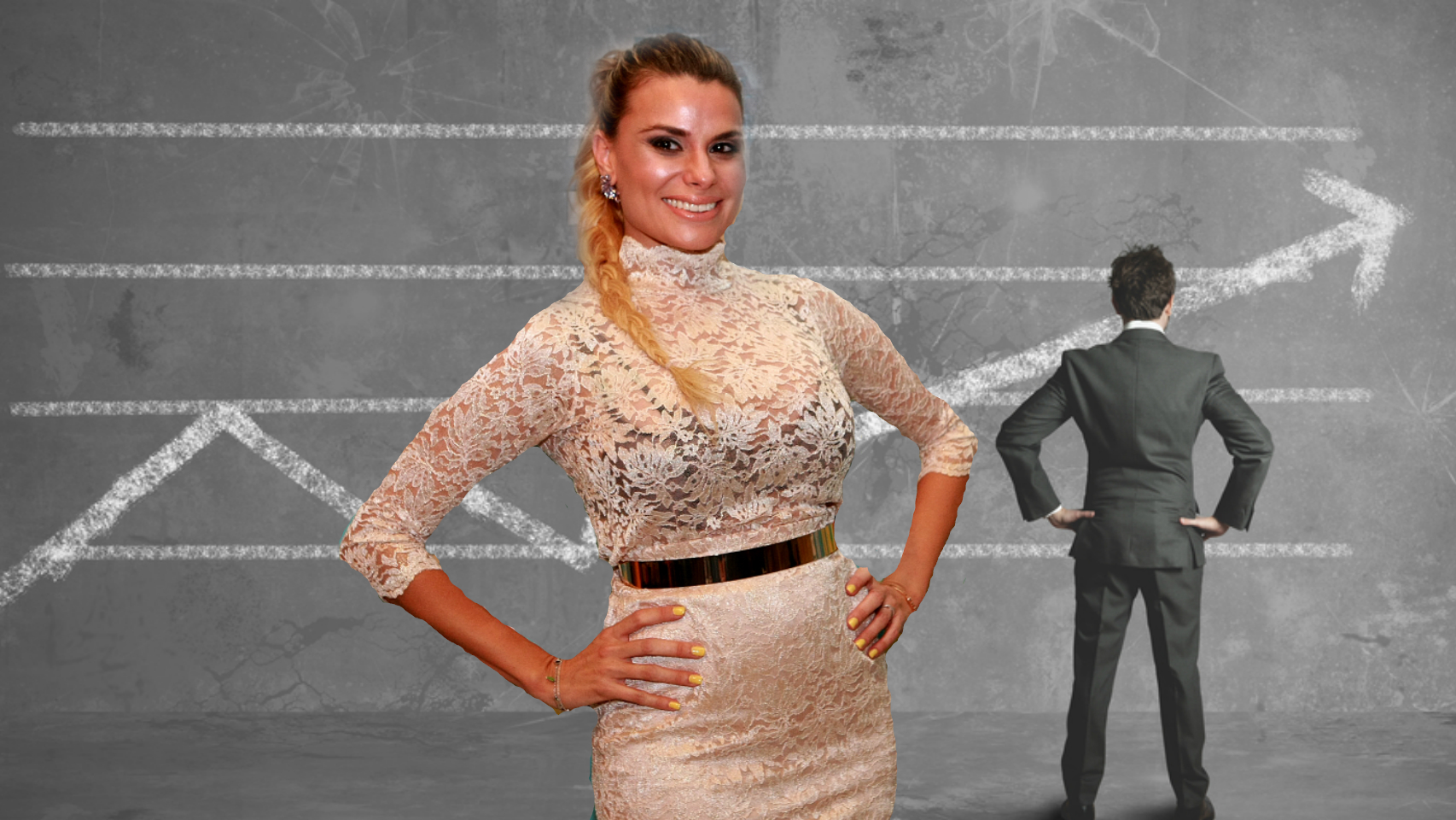 María Lapiedra en un montaje.