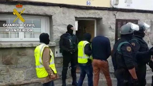 Imagen de una de las detenciones del pasado mes de abril.