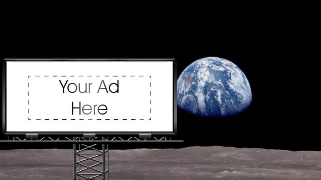 anuncio la tierra la luna