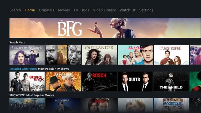 Amazon Prime Vídeo para Android TV ya está en la Google Play Store