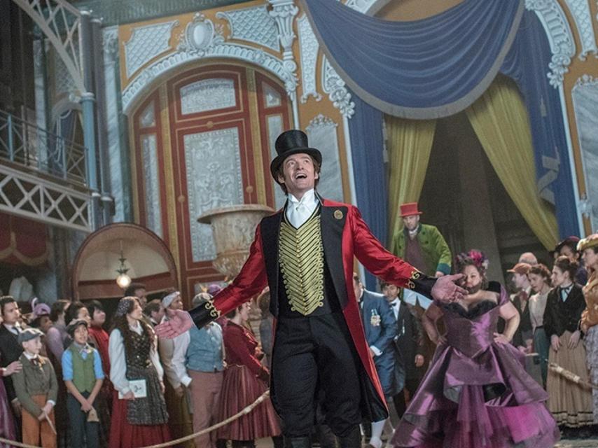 Hugh Jackman, en una escena de El gran showman (20th Century Fox).