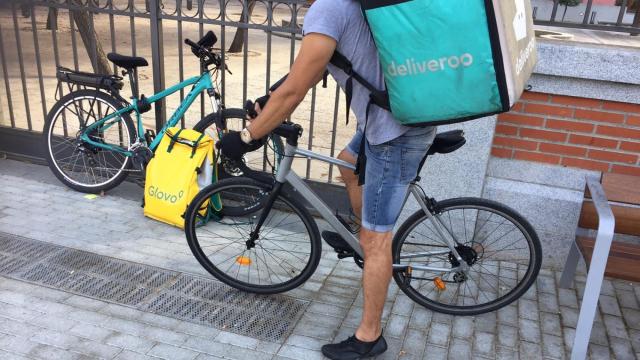 Un 'rider' de Glovo.