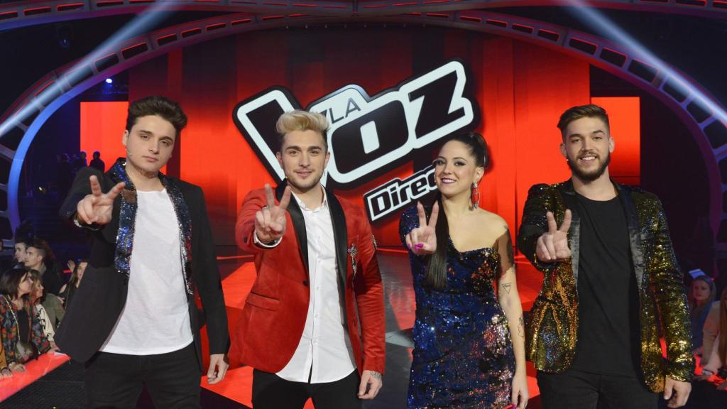 Los finalistas de 'La Voz'.