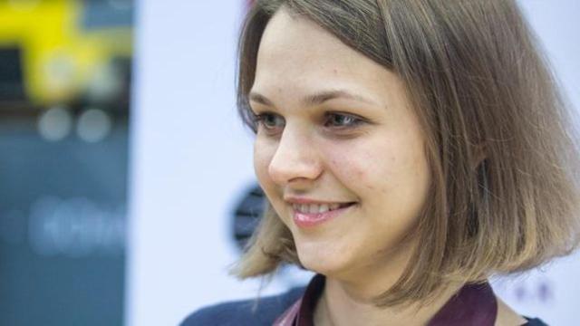 Anna Muzychuk, ajedrecista.