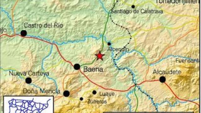 Dos terremotos se sienten en Córdoba y Málaga de madrugada