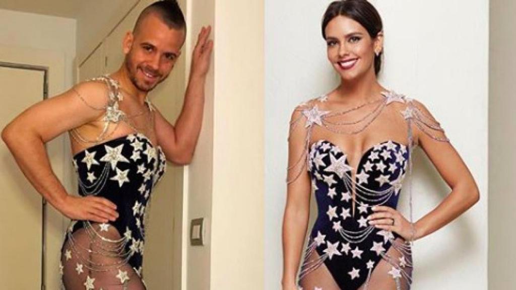 Dabiz Muñoz vuelve a ponerse el vestido de las Campanadas de Cristina Pedroche