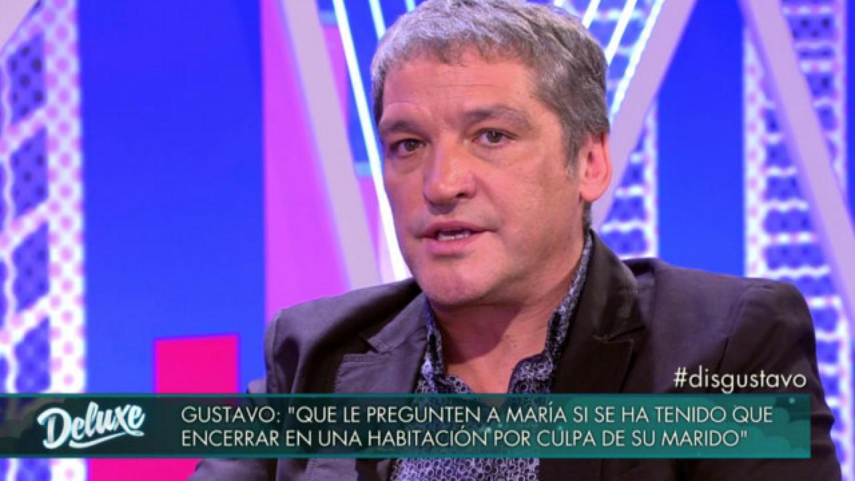 Críticas a Gustavo González por insinuar que María Lapiedra era víctima de malos tratos