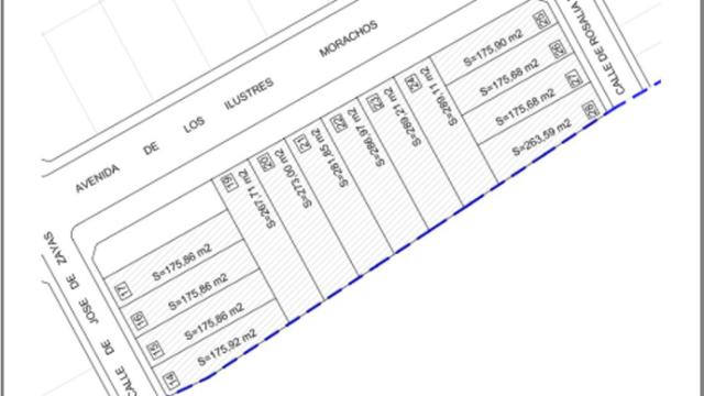 Una de las parcelas enajenadas