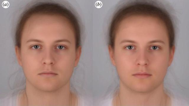 A la izquierda, un sujeto sano. A la derecha, el mismo enfermo.