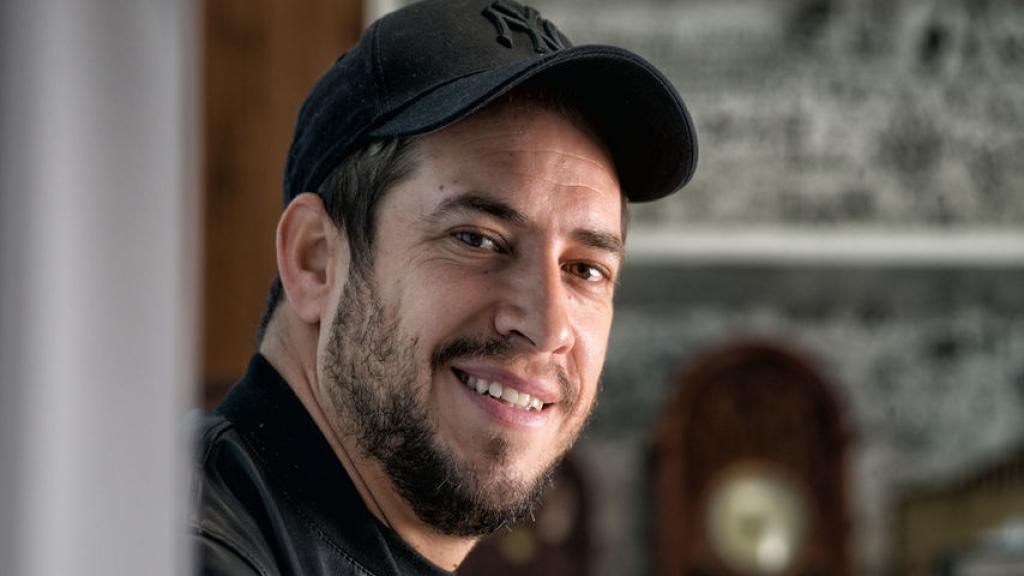 El Langui en una entrevista con este periódico.