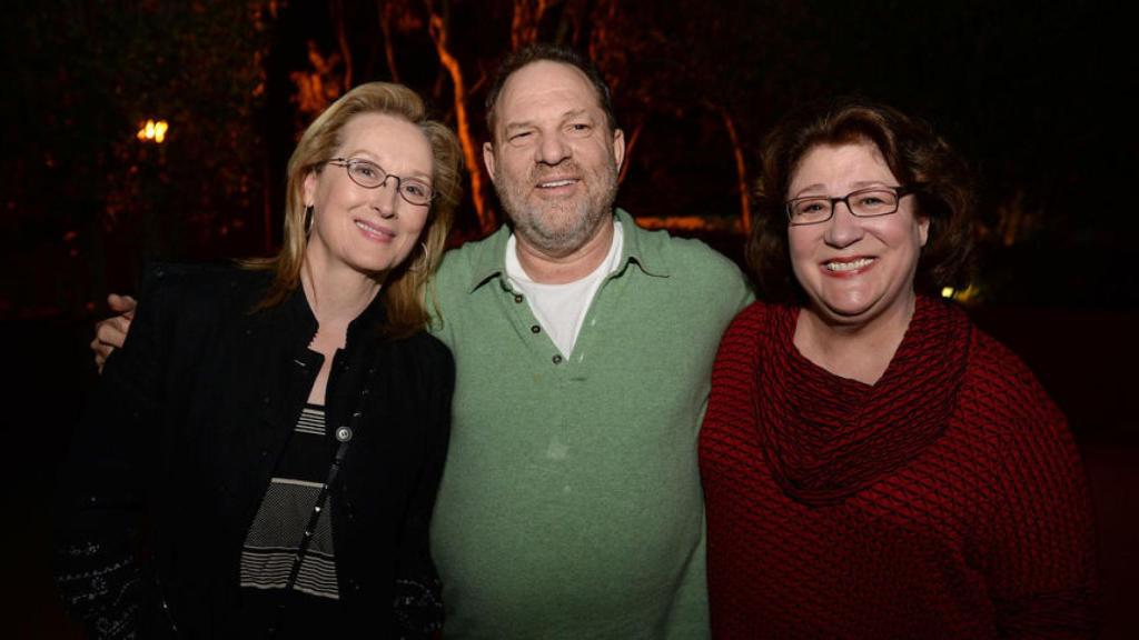 Meryl Streep con Weinstein.