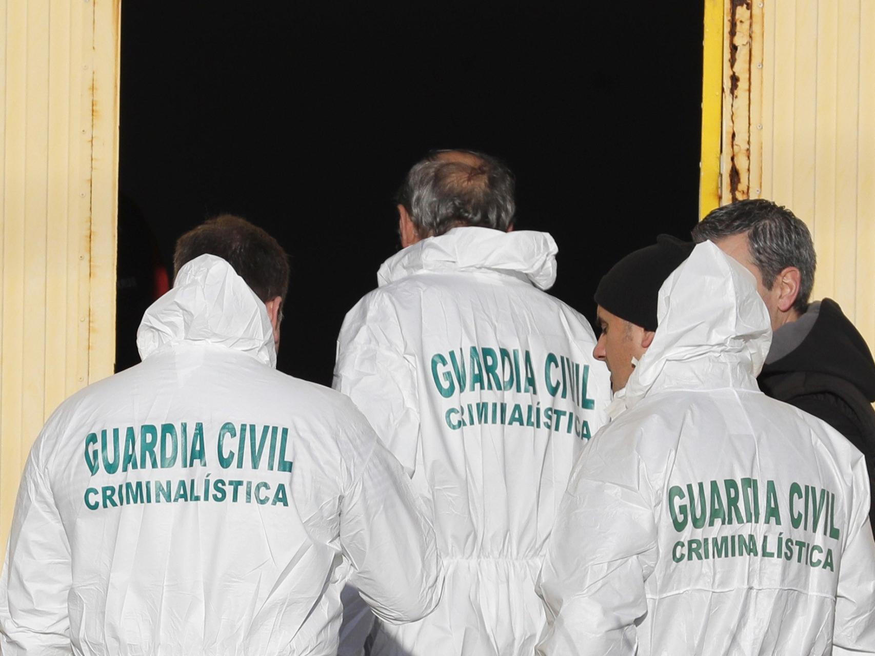 Nueva inspeccción ocular de la nave donde fue hallado el cuerpo sin vida de Diana Quer