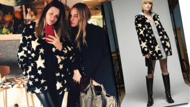 Laura Matamoros sabe abrigarse con estilo.