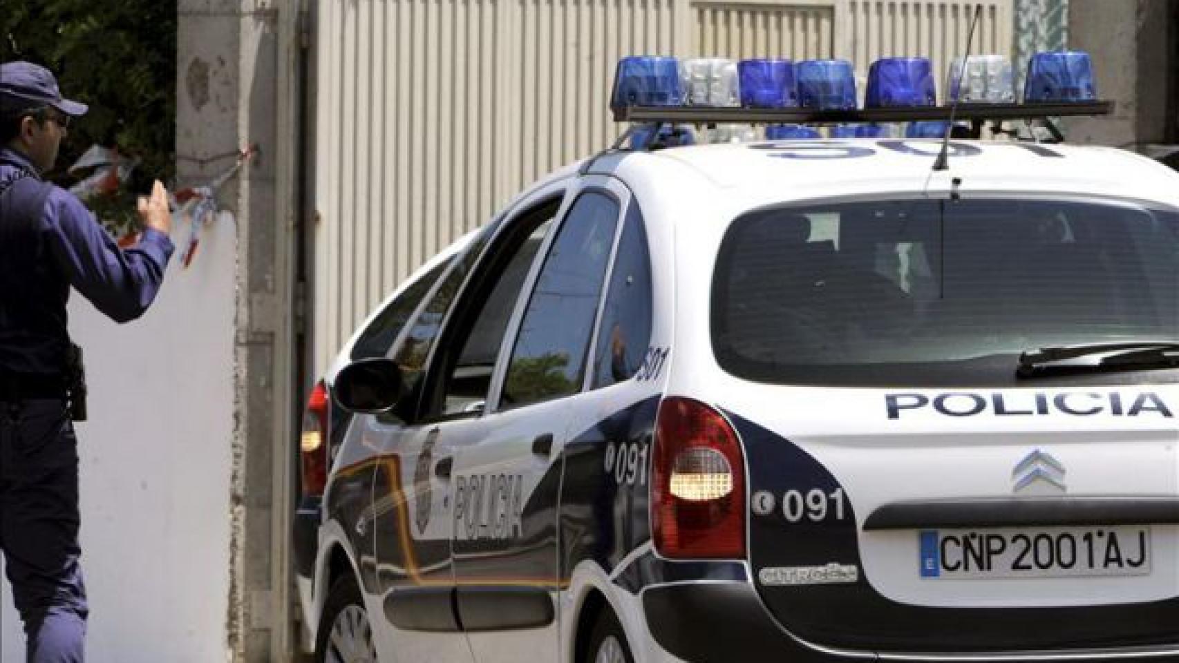 Un coche de Policía