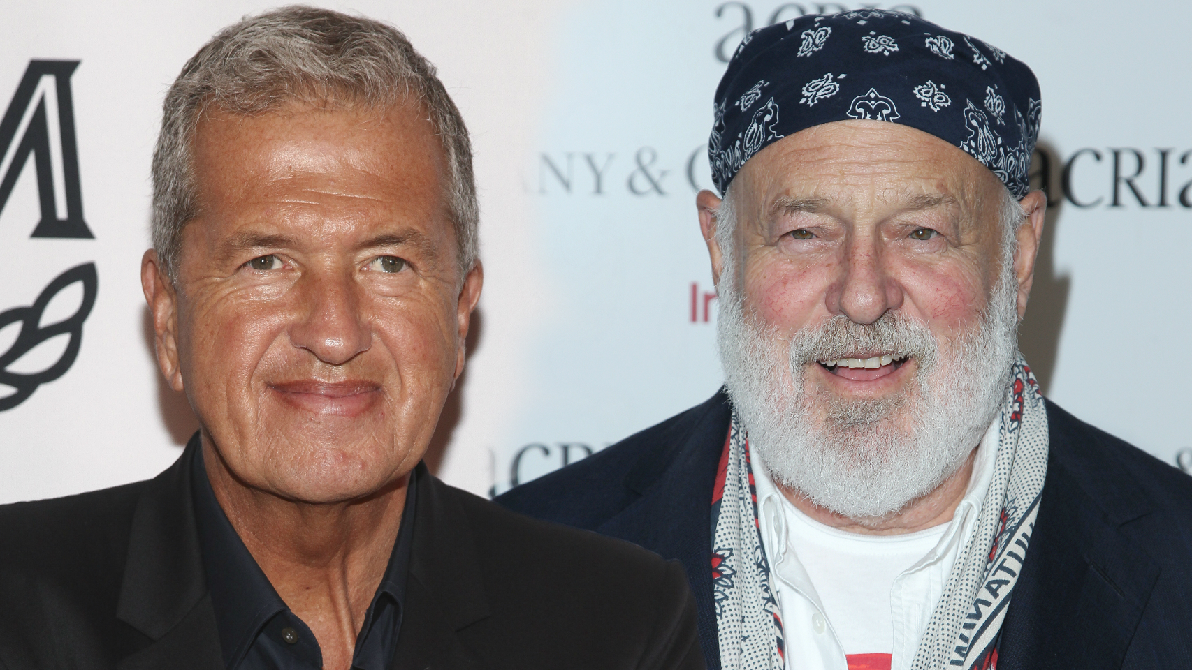 Mario Testino y Bruce Weber.