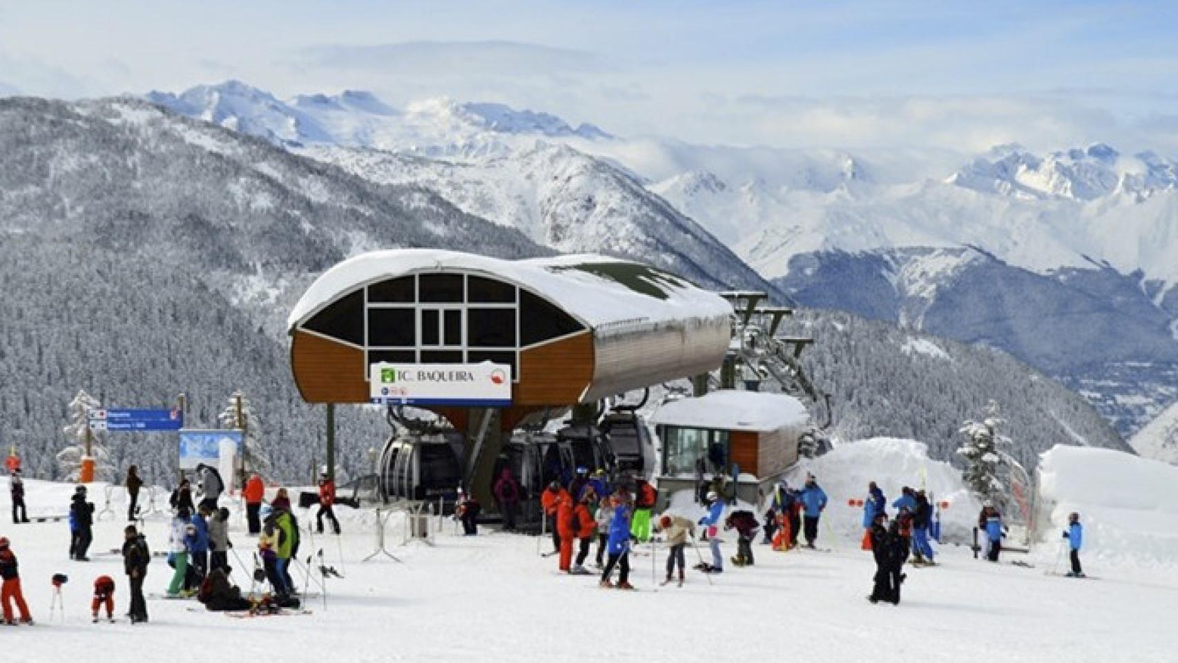 La estación de esquí de Baqueira Beret