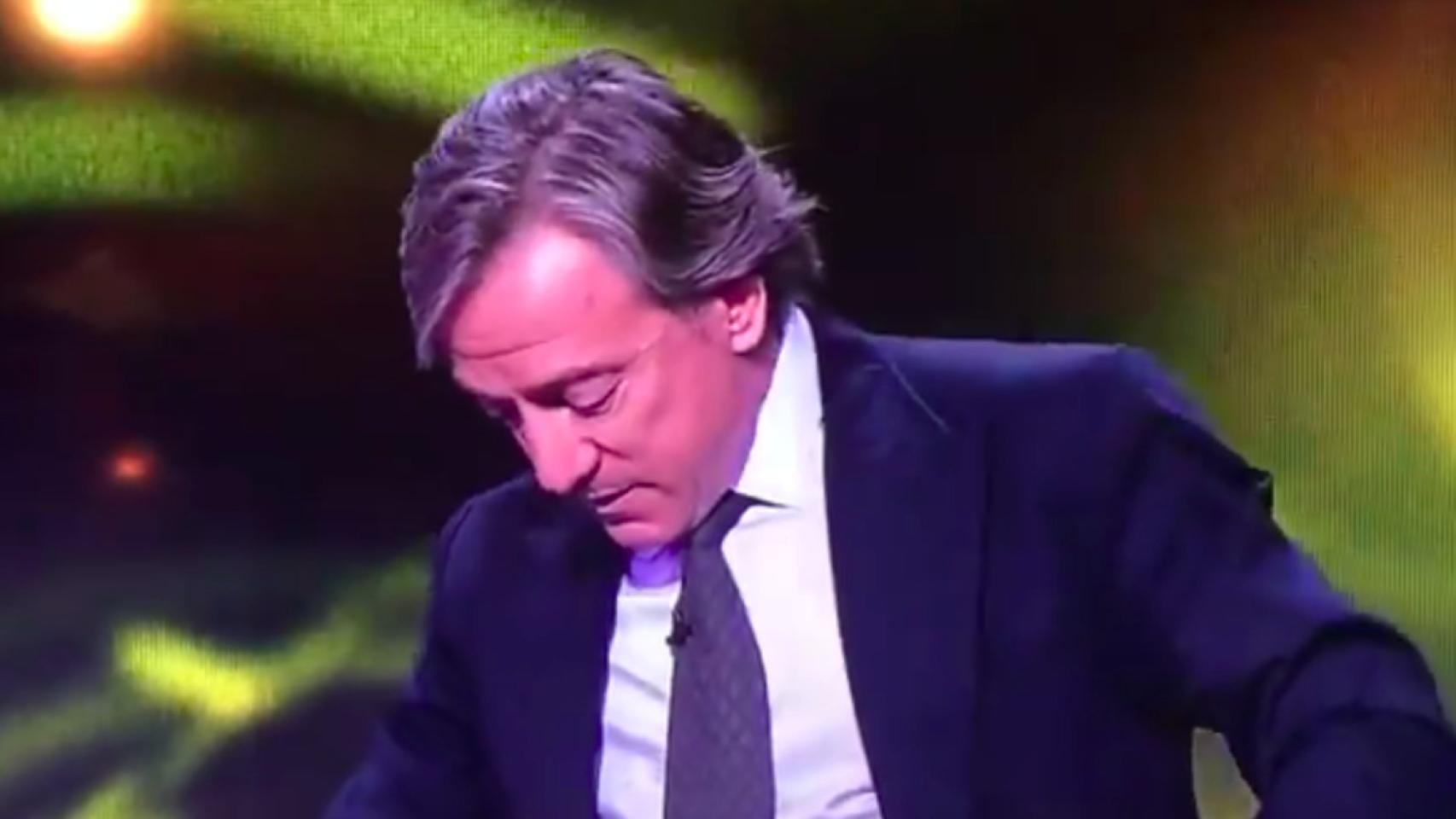 Susto en BeIn Sports: Suso García Pitarch se marea en directo