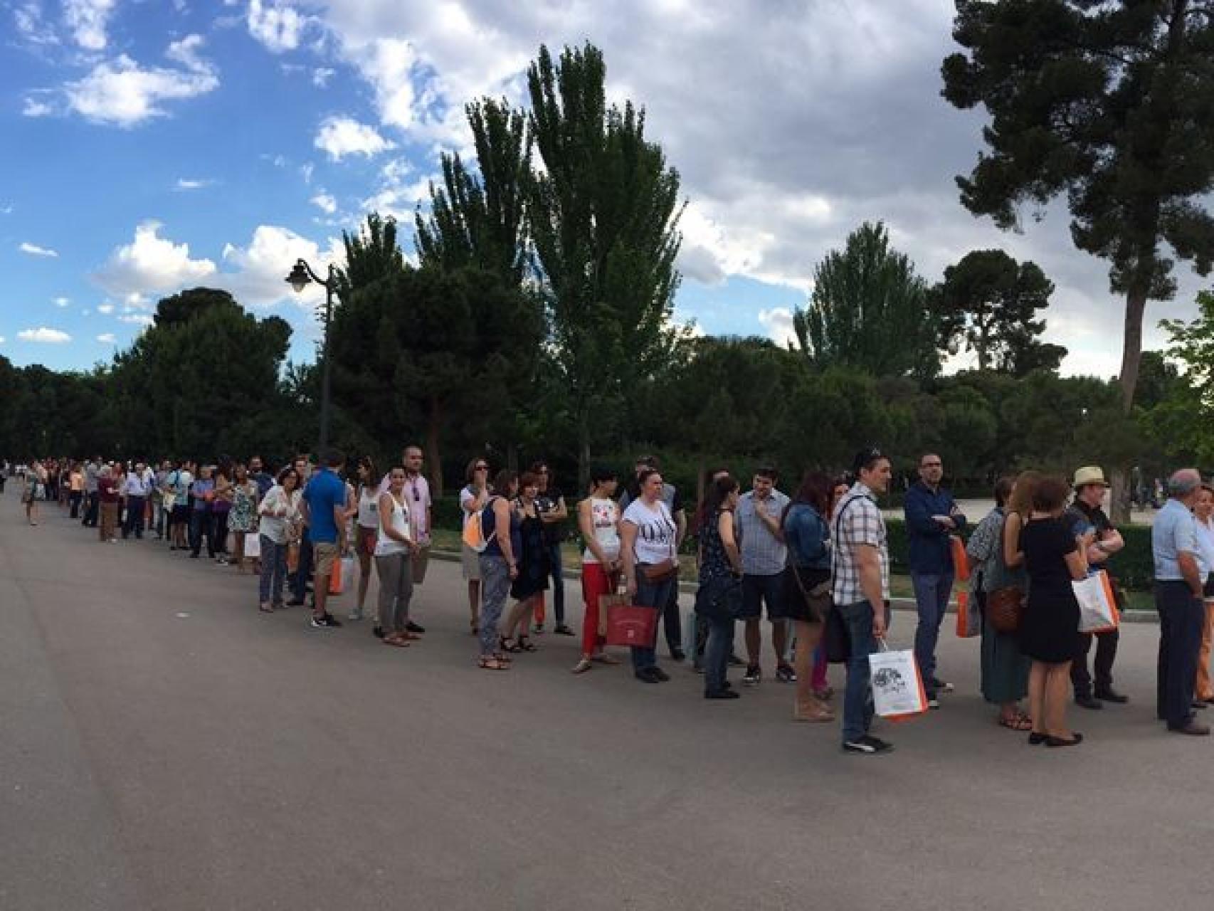 La Feria del Libro de Madrid.