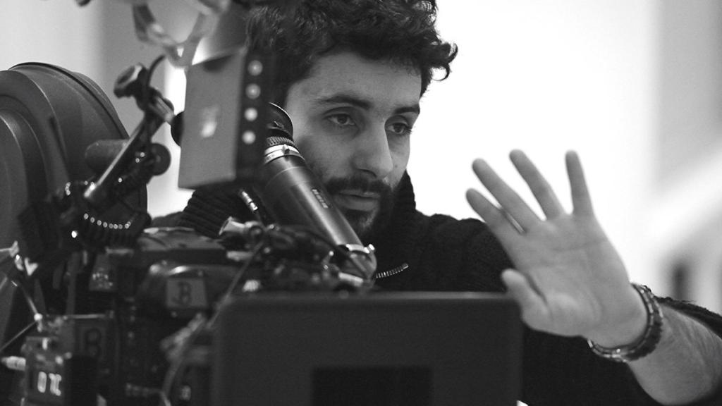 Durante el rodaje de Sin Identidad.