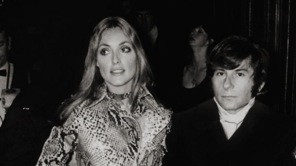 Sharon Tate y Roman Polanski, en el estreno en Londres.