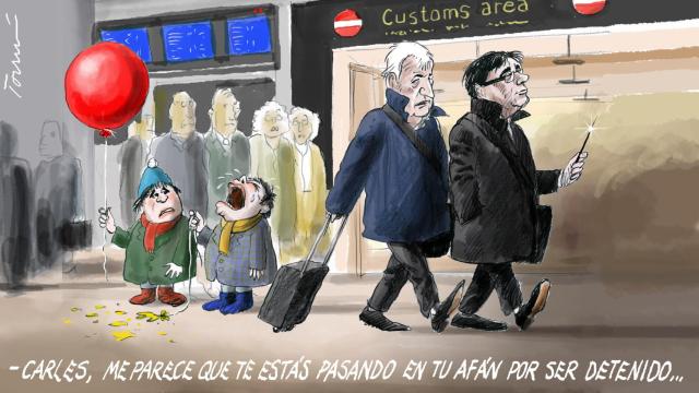 El afán de Puigdemont.