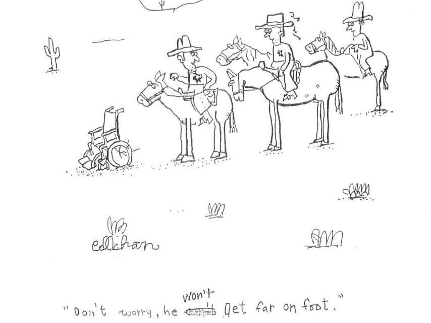 Viñeta de John Callahan.