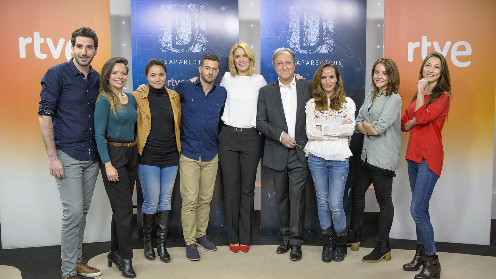 El equipo de 'Desaparecidos'