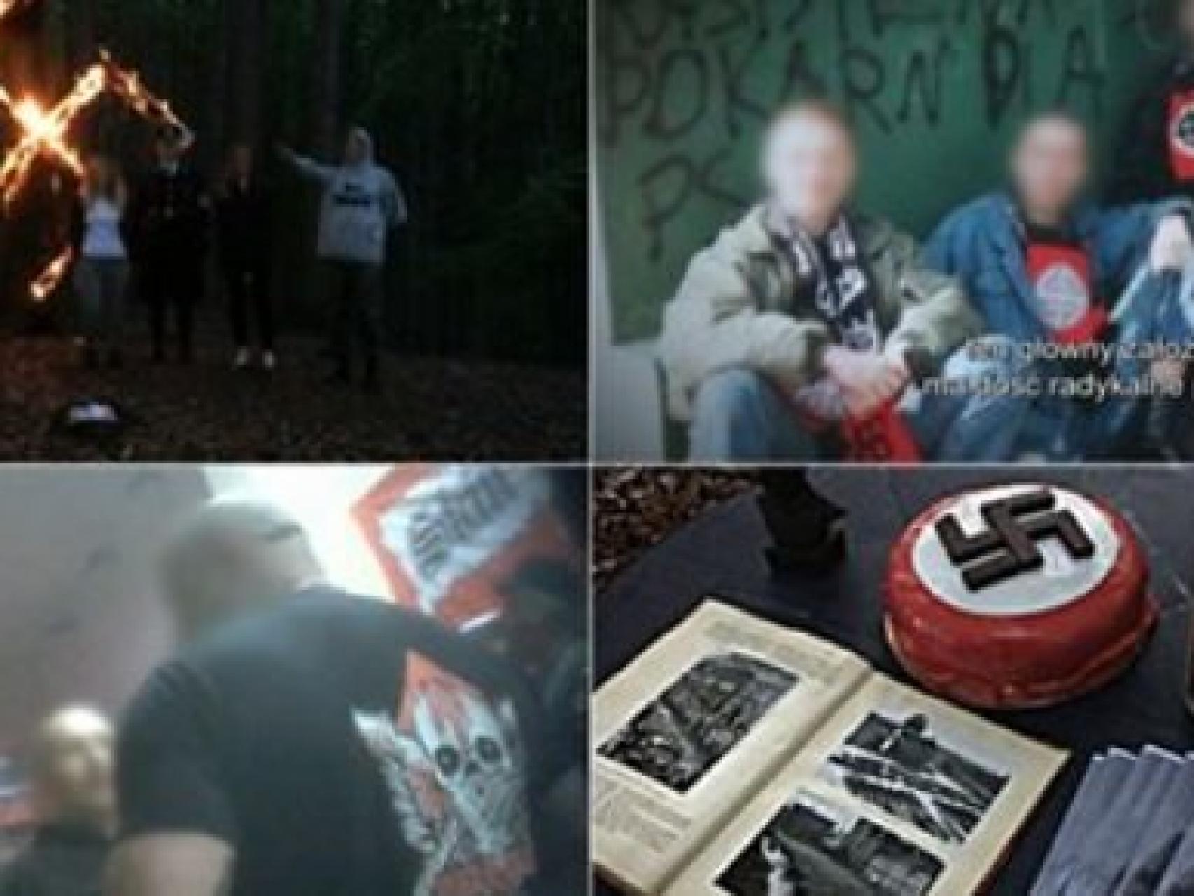 Imágenes del reportaje de la cadena de televisión polaca.