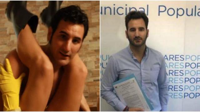 Iván se afilió a las juventudes populares con 20 años. Con 23 se hizo jefe de prensa del partido en el Ayuntamiento de Petrer.