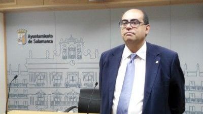 El concejal portavoz del Grupo Popular en el Ayuntamiento de Salamanca, Fernando Rodríguez