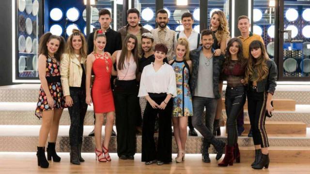 Los concursantes de 'Operación Triunfo' 2017.