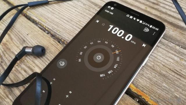 Un móvil Android con radio FM
