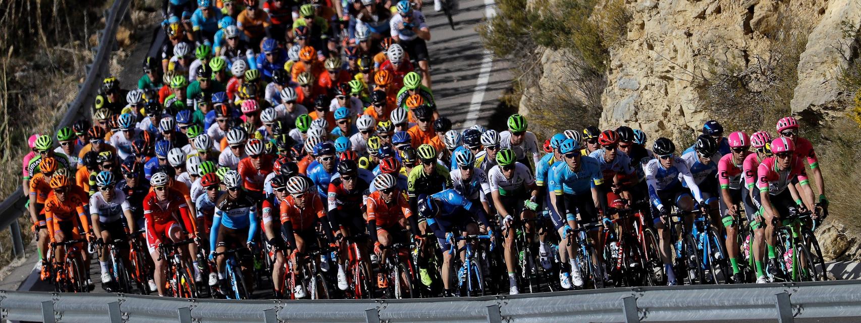 Imagen de la Vuelta a la Ciclista a la Comunidad Valenciana.
