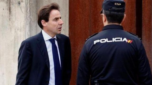 Javier López Madrid, en una de sus comparecencias en la Audiencia Nacional./