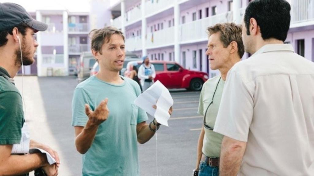 Sean Baker en el rodaje de The florida project.