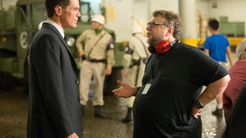 Guillermo del Toro en el rodaje de La forma del agua.