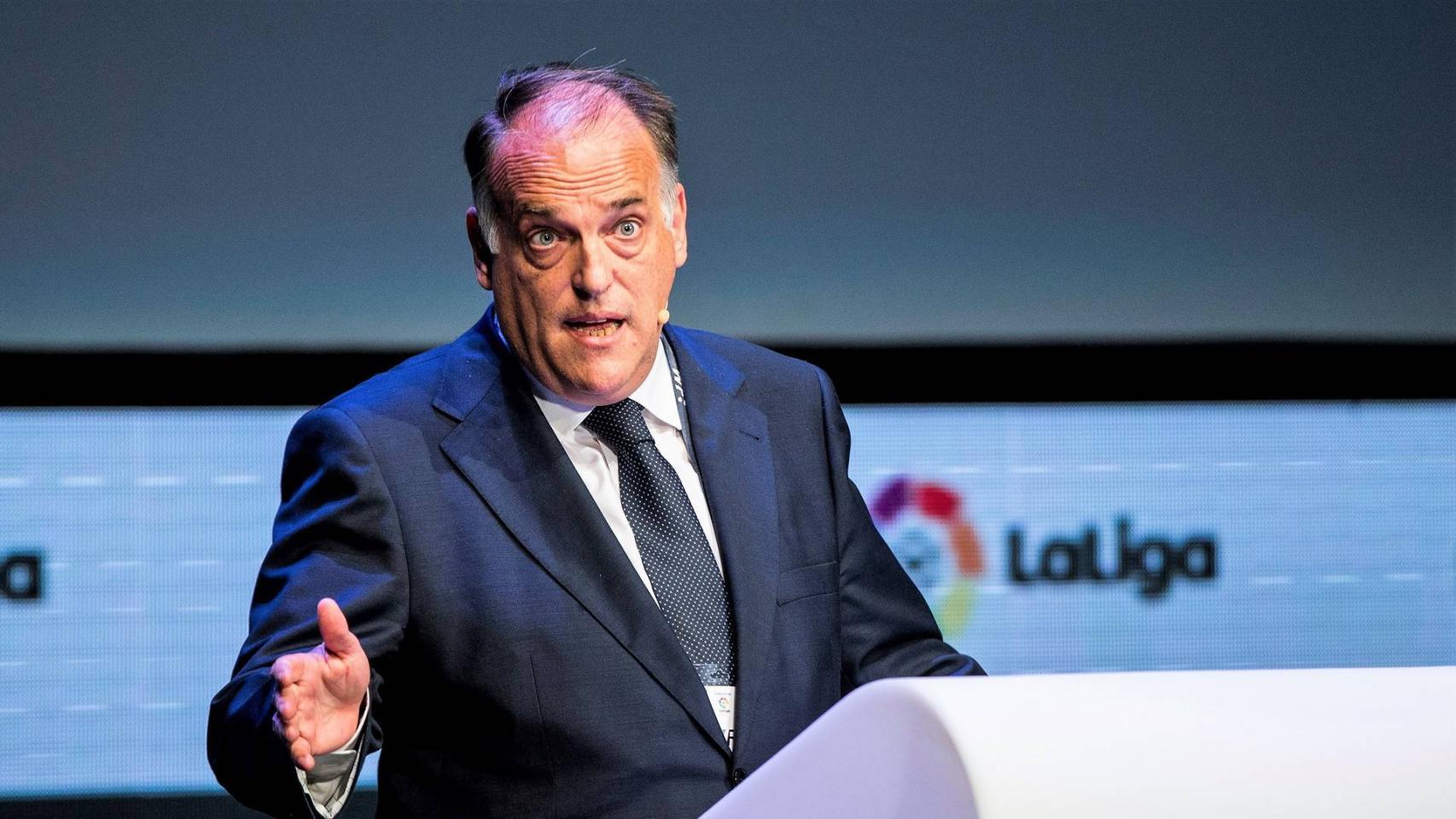 Javier Tebas, presidente de LaLiga.