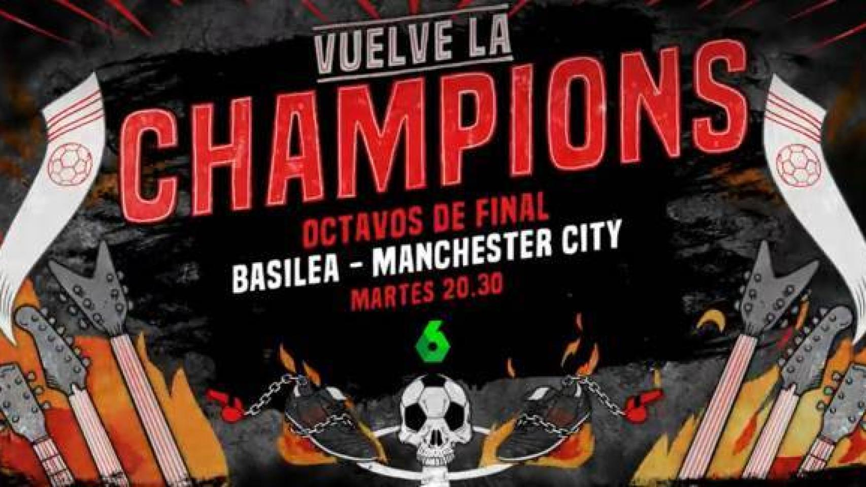 Atresmedia relega la Champions a laSexta para proteger el dato de Antena 3