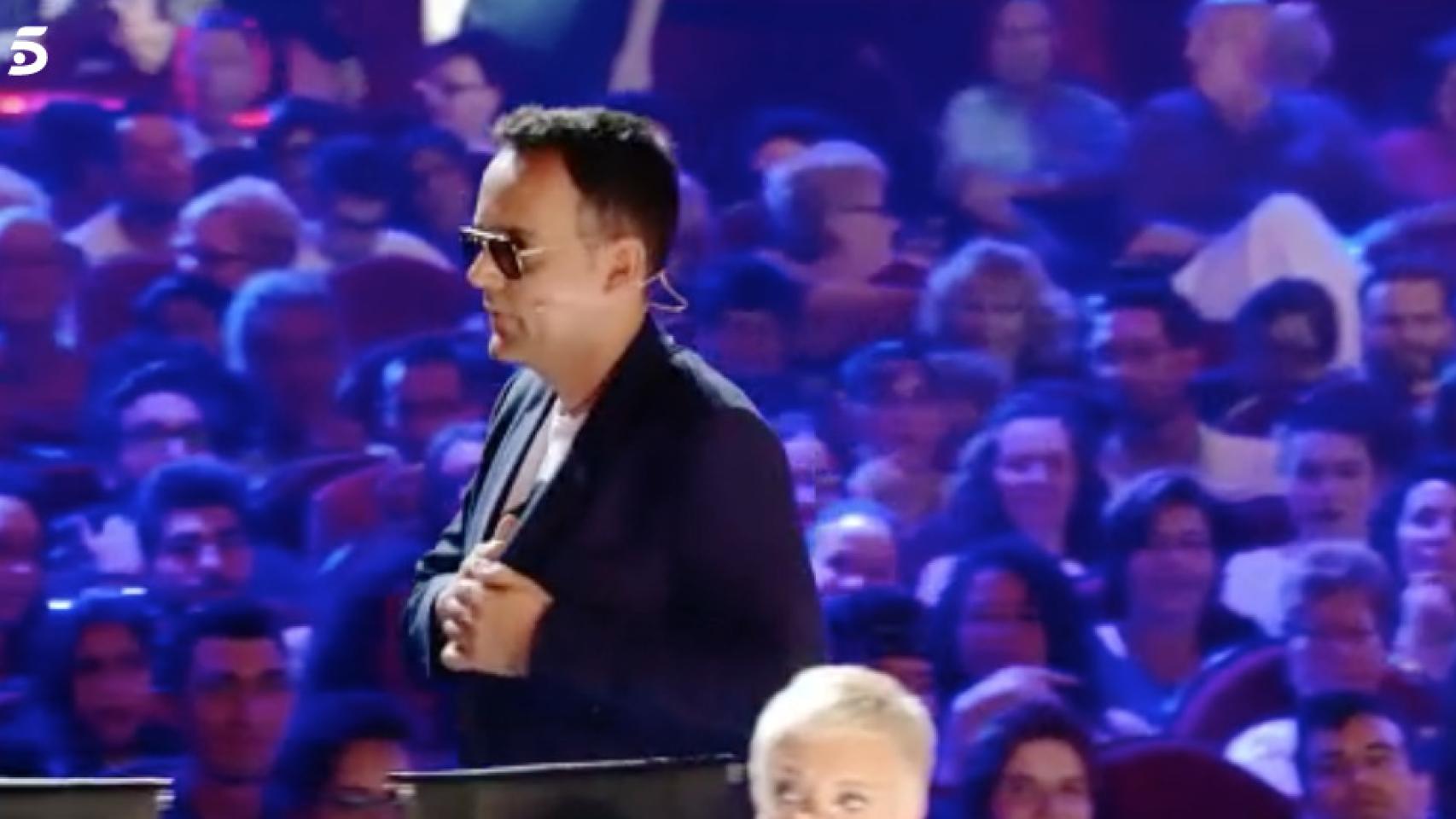 Risto abandona el plató de 'Got Talent' tras una bronca con Jorge Javier