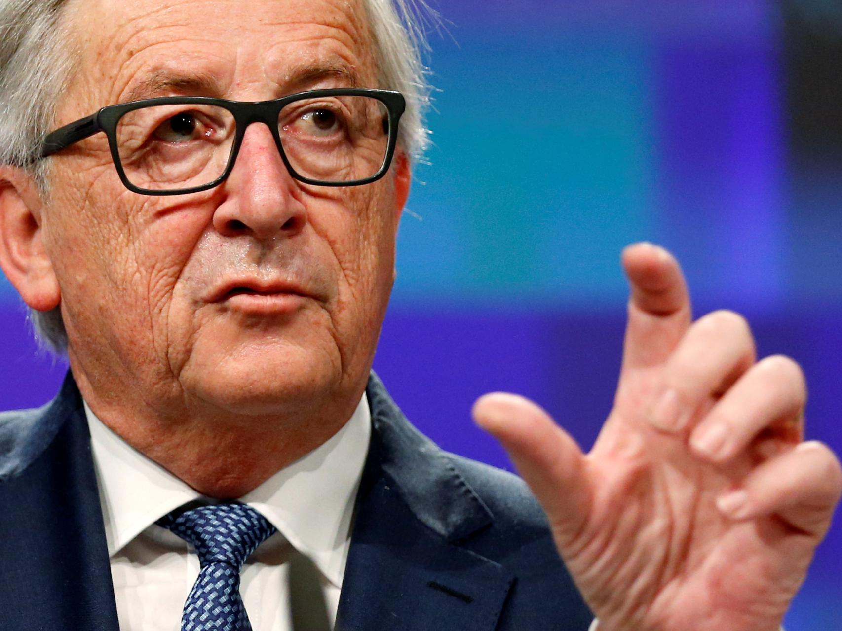 El presidente de la Comisión Europea, Jean-Claude Juncker