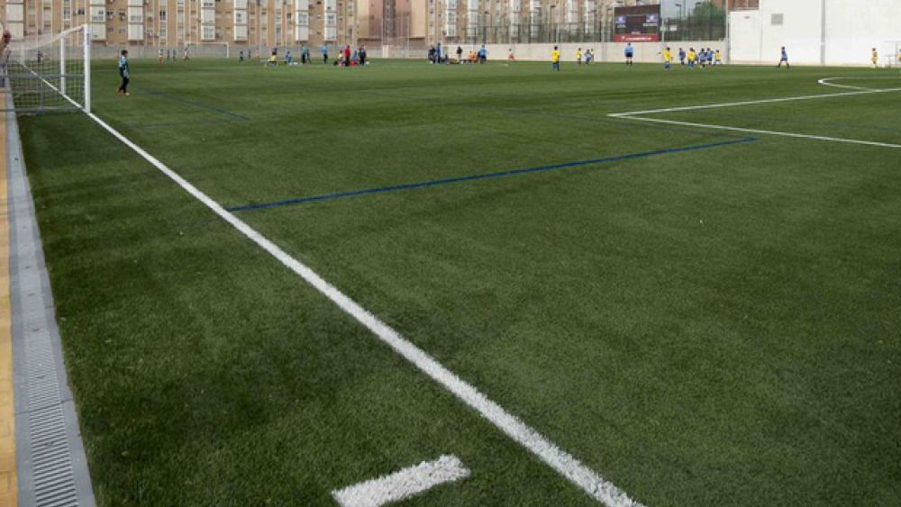 Campo de fútbol.