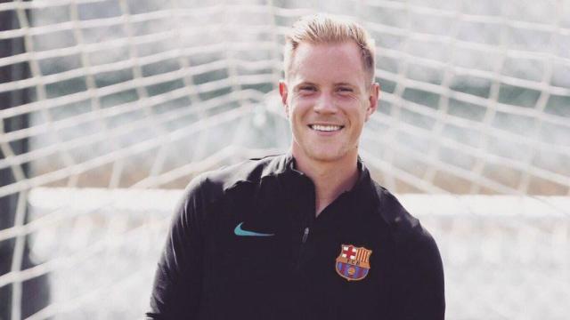 Ter Stegen. Foto: Twitter (@Mterstegen1)