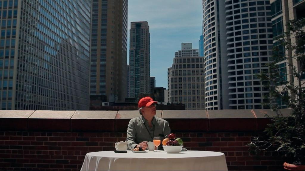 Oscar Peyrou en el Festival de Chicago.