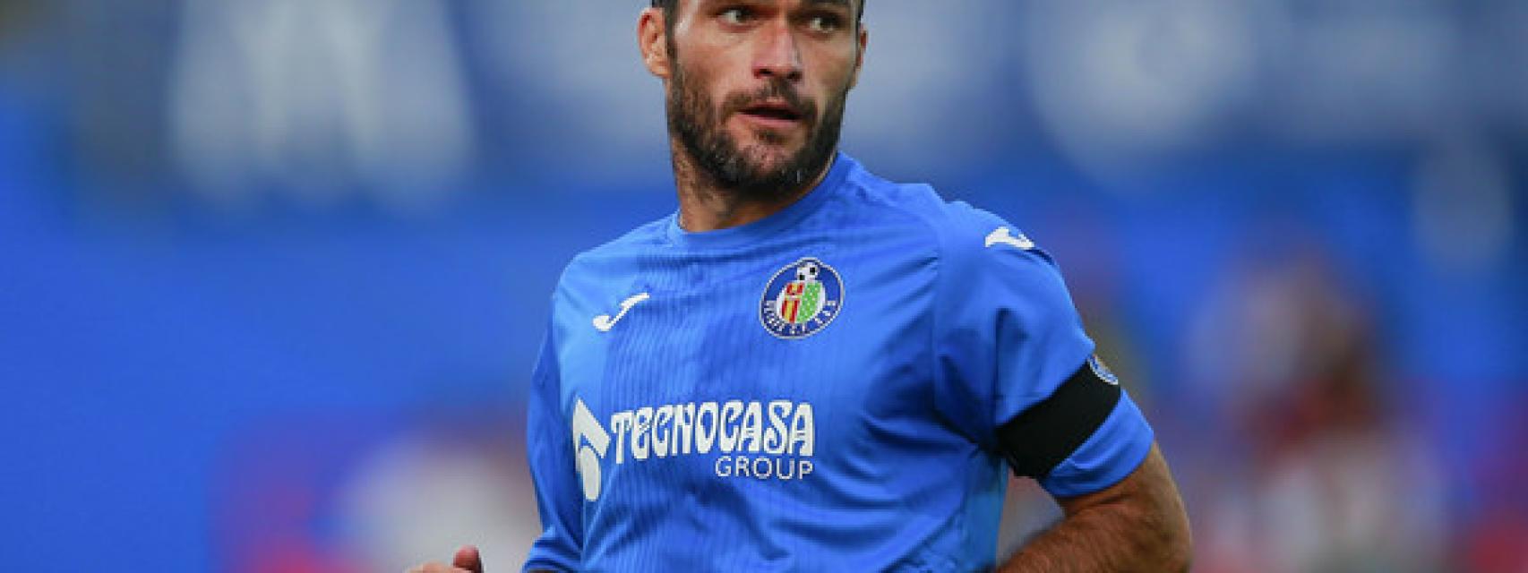 Jorge Molina en un encuentro del Getafe.