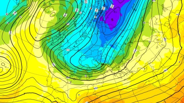 Previsiones de caídas de las temperaturas para el 27 de febrero.