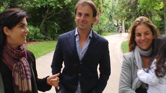 Arantxa Sánchez Vicario y Josep Santana durante el programa 'Conexión Samanta'.