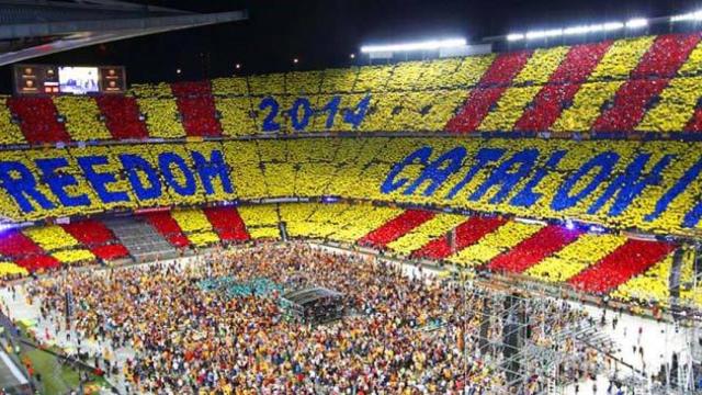 Concierto en el Camp Nou.