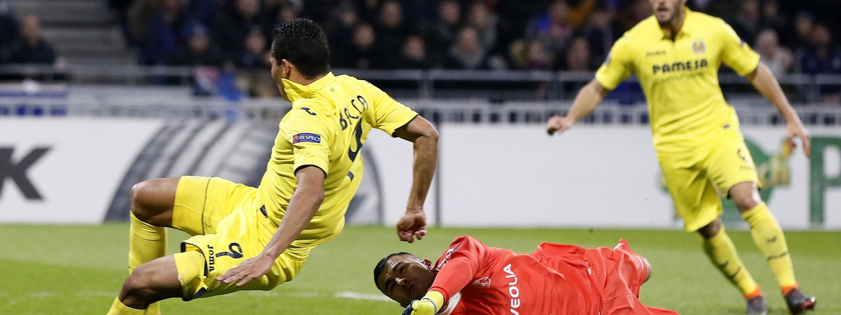 Imagen del Lyon - Villarreal.